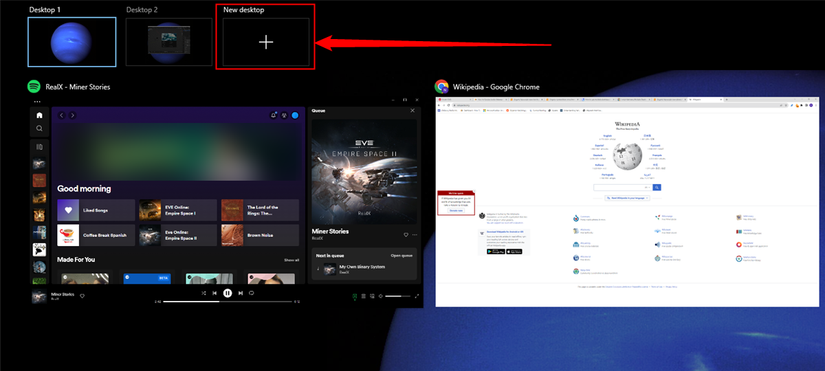 How to Quickly Switch Between Virtual Desktops on Windows 10
