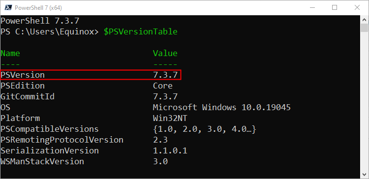 How to Check the PowerShell Version in Windows 10