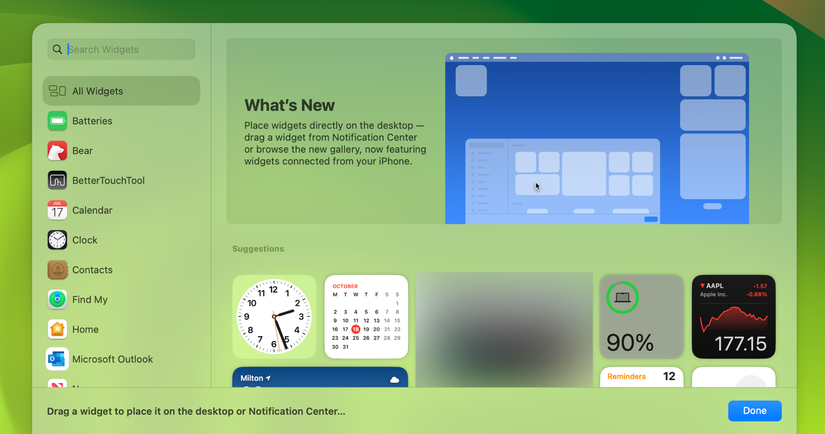 How to Put Widgets on Your Mac Desktop
