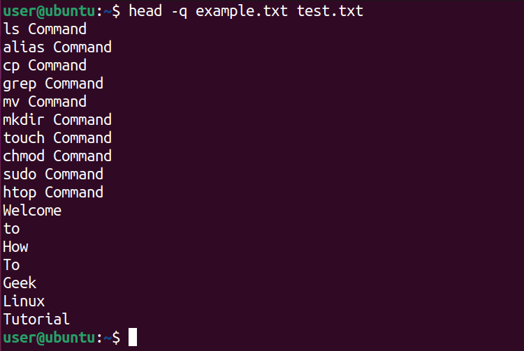 How to Use the head Command on Linux