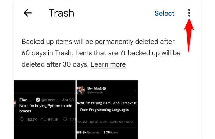 How to Empty the Trash on Android
