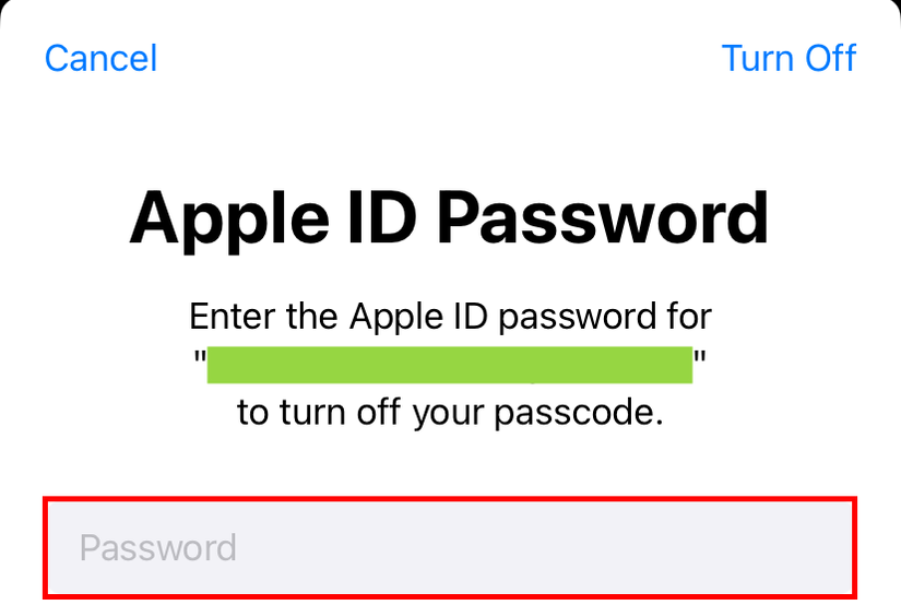 How to Turn Off iPhone Passcode