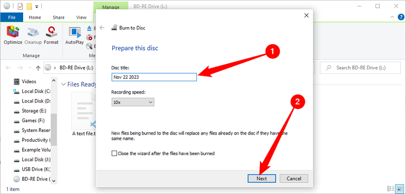 Write Dvd How to Burn a CD or DVD on Windows 10