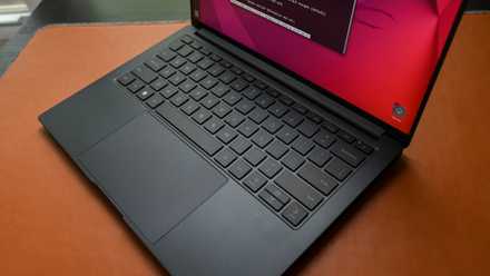 Open terminal on a laptop running Ubuntu