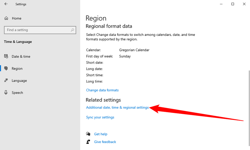 How to Change the Format of Dates and Times in Windows 10