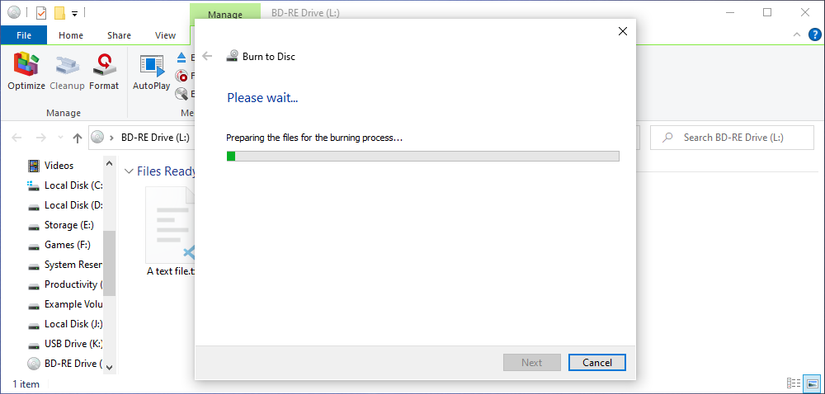Cd Write How to Burn a CD or DVD on Windows 10