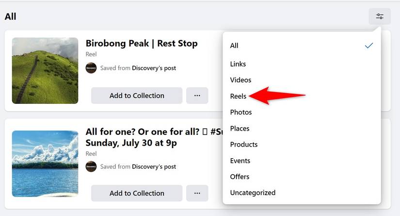 How to Find Saved Reels on Facebook on Any Device
