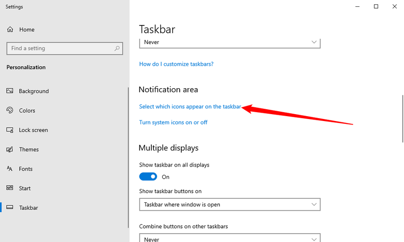 How to Customize the Taskbar in Windows 10