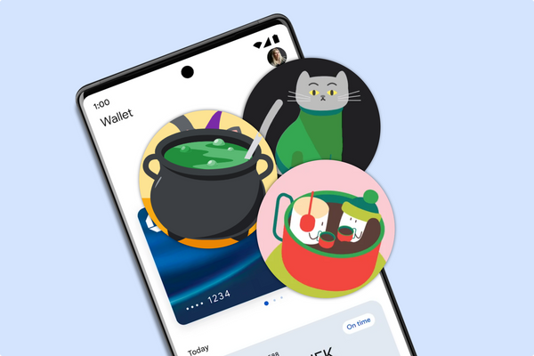 Google Wallet seasonal animations