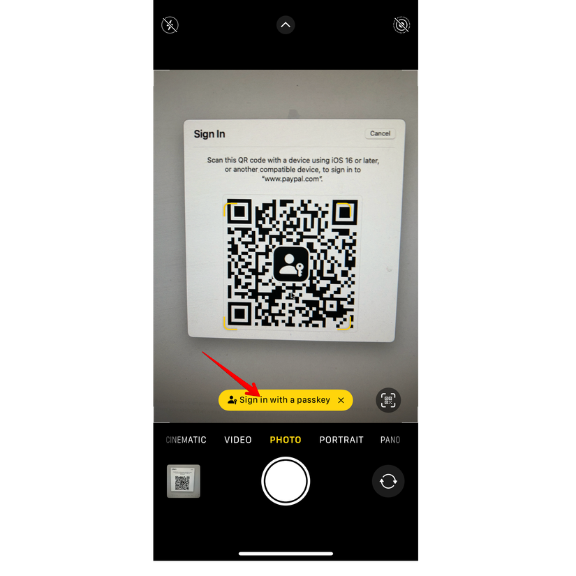 Passkey Sample Qr Code How to Use Passkeys on Your iPhone, iPad, and Mac