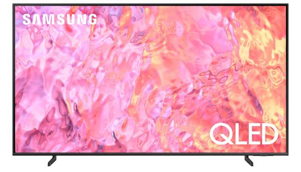 Samsung's Q60C 65-inch Smart TV with Alexa. 