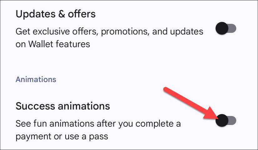 How to Turn Off Google Wallet Seasonal Pay Animations