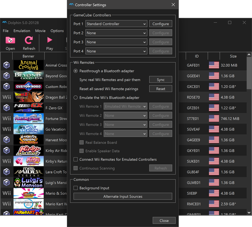 Doffen Windows Program Dolphin Emulator Gets Better Dark Mode, Performance Improvements
