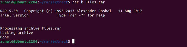 How to Create, Extract, and List RAR Files on Linux