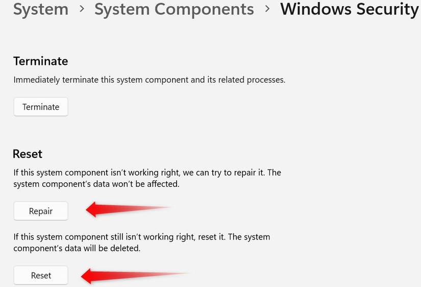 How to Fix Windows Security App Errors and Problems