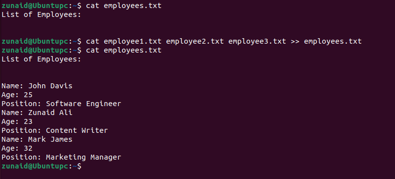 Appebd 7 Ways to Append Text to a File on Linux