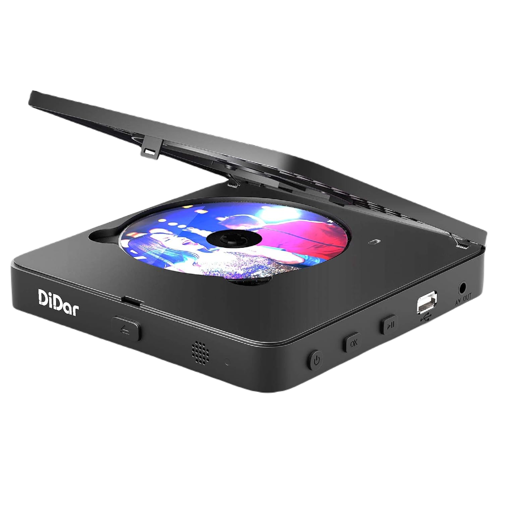 Ray Blu DVD 1080P Didar Player, Ultra Mini Blue com: Disc Player