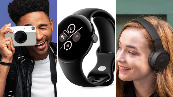 HTG Deals image with Kodak, Pixel Watch, JBL