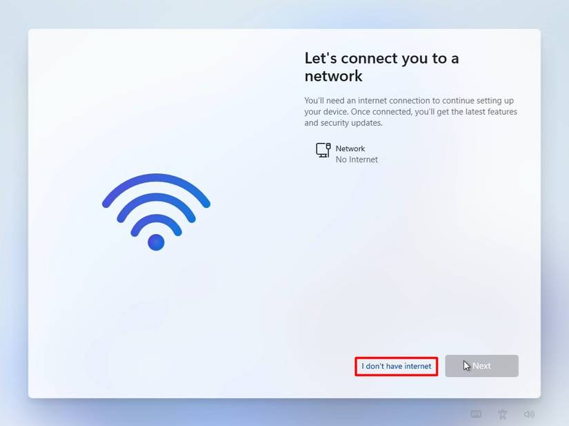 Network Connector Computer Is Windows Installation Stuck on the “Let’s Connect You to a Network ...