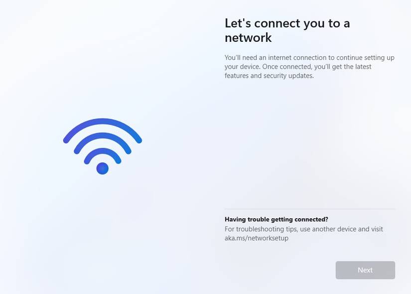 Network Connector Computer Is Windows Installation Stuck on the “Let’s Connect You to a Network ...