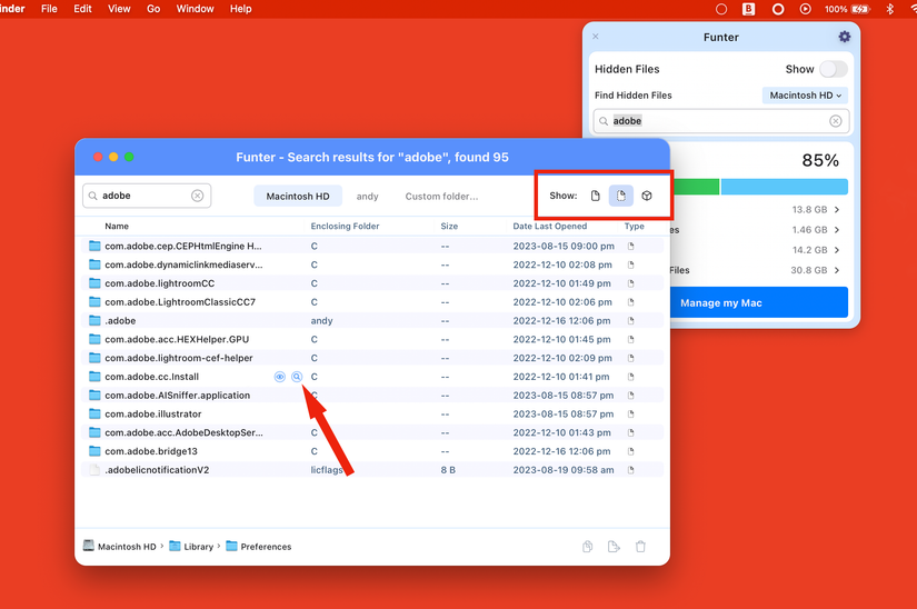 How to Show and Search Hidden Files on a Mac