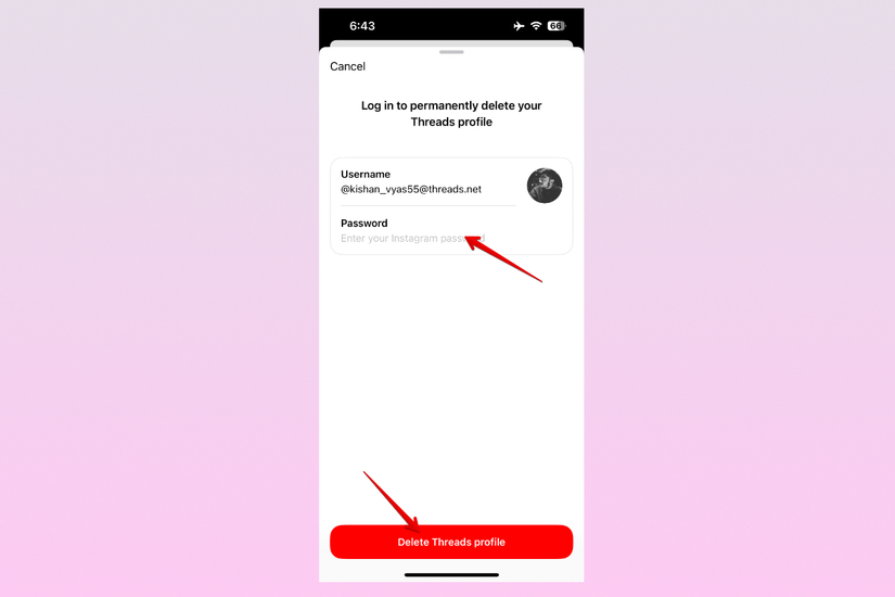 Illustration of Instagram Account Deletion Process