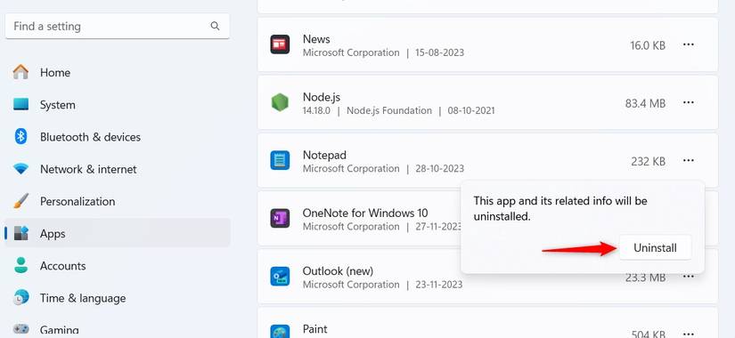 How to Fix Notepad Not Opening on Windows 11