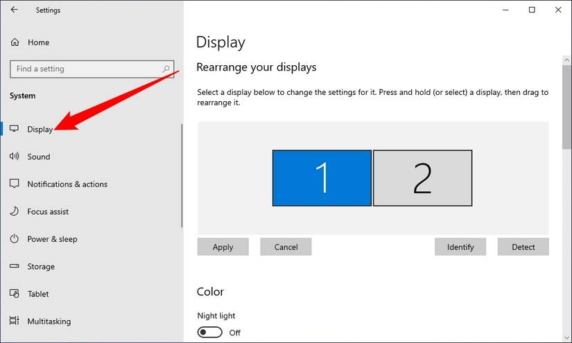 How to Rearrange Multiple Monitors on Windows 10
