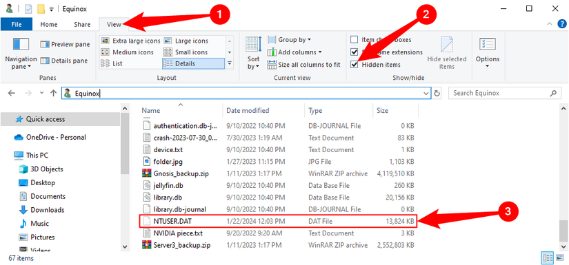 What Is the NTUSER.DAT File in Windows?
