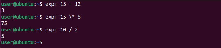 How to Evaluate Expressions in Linux With expr