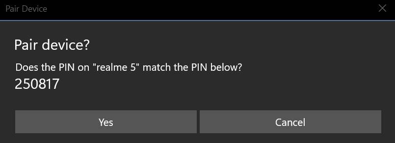 Paired Notification How to Use Your Smartphone as a Mic on Windows