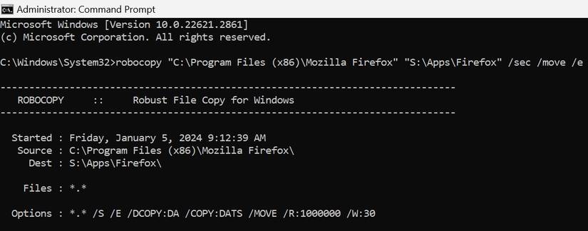 Transfer Complete Prompt How to Transfer Installed Programs to Another Drive in Windows 11