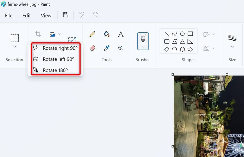 Speedpaint Rotation How to Rotate Images on Windows 11