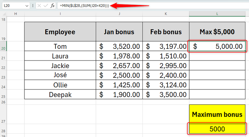 Excel Maximum Minimum How to Set Minimum and Maximum Values in Excel