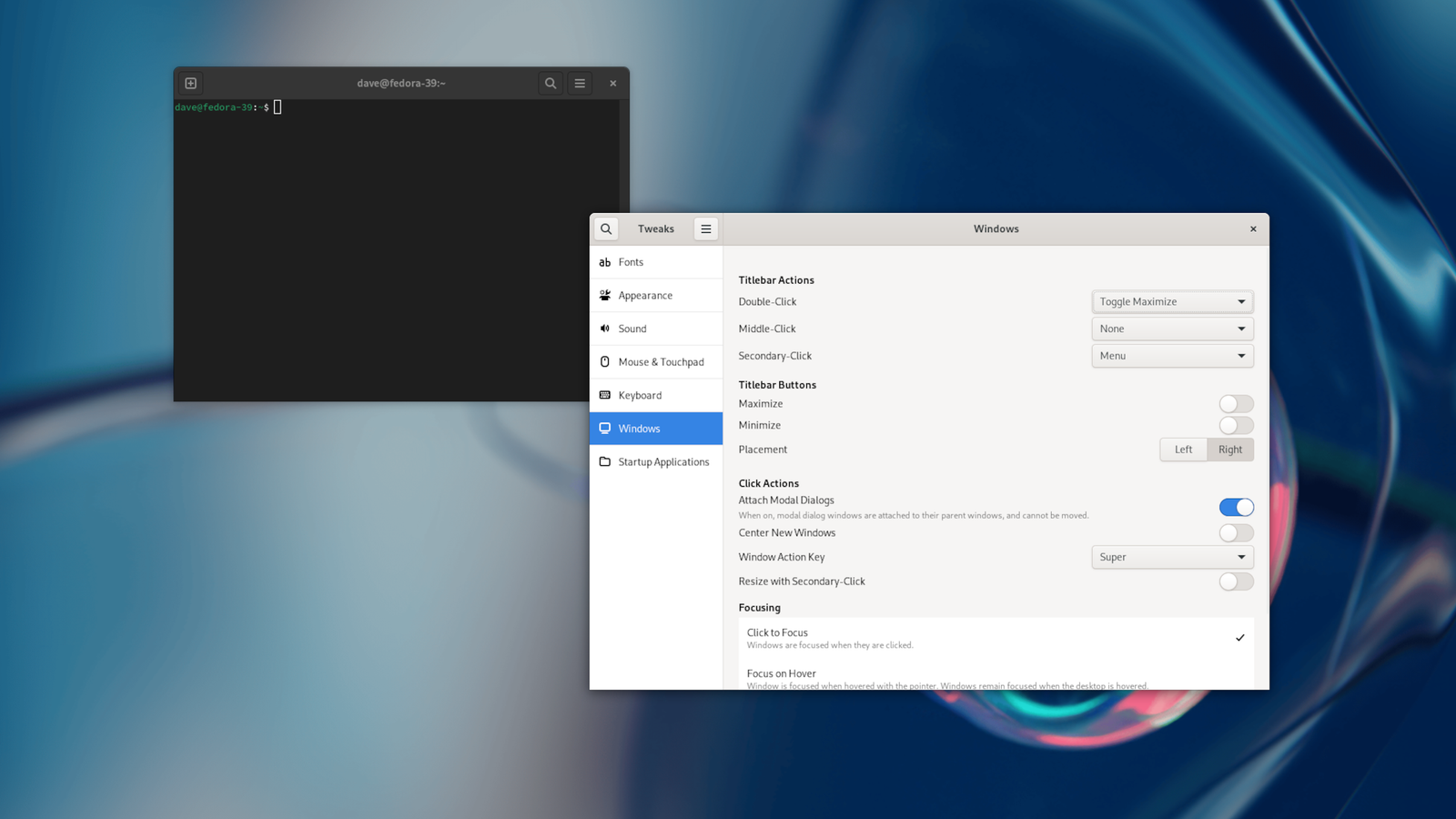 How to Restore the Minimize and Maximize Buttons in Fedora