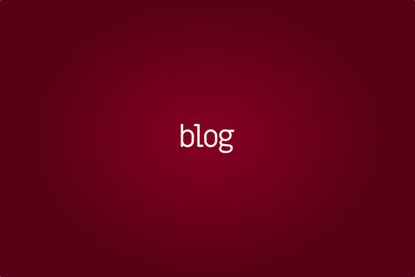 The word 'blog' in small font.