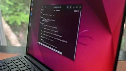 3 unheard-of Linux equipment that repair on a regular basis command-line annoyances A laptop running Ubuntu, showing the manual for a terminal command.