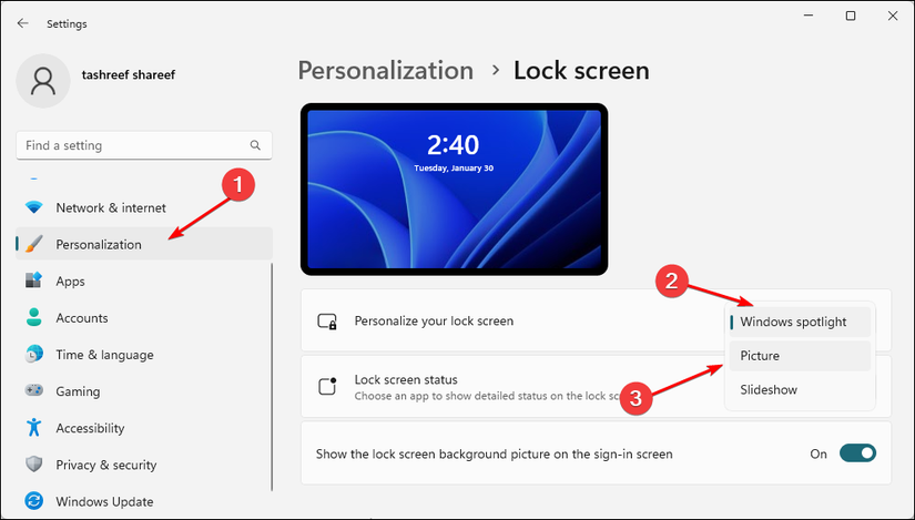 Lock Computer Options Windows Spotlight Not Working? Here's How to Fix It