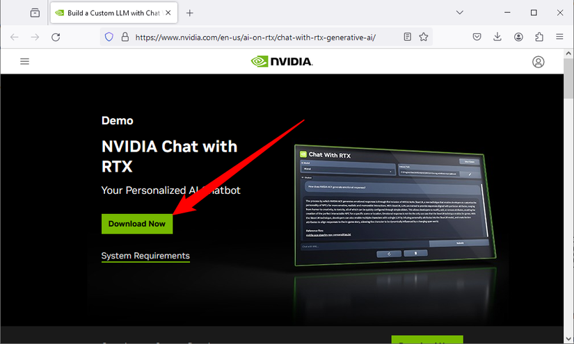 Run Your Own AI Chatbot at Home Using NVIDIA Chat With RTX