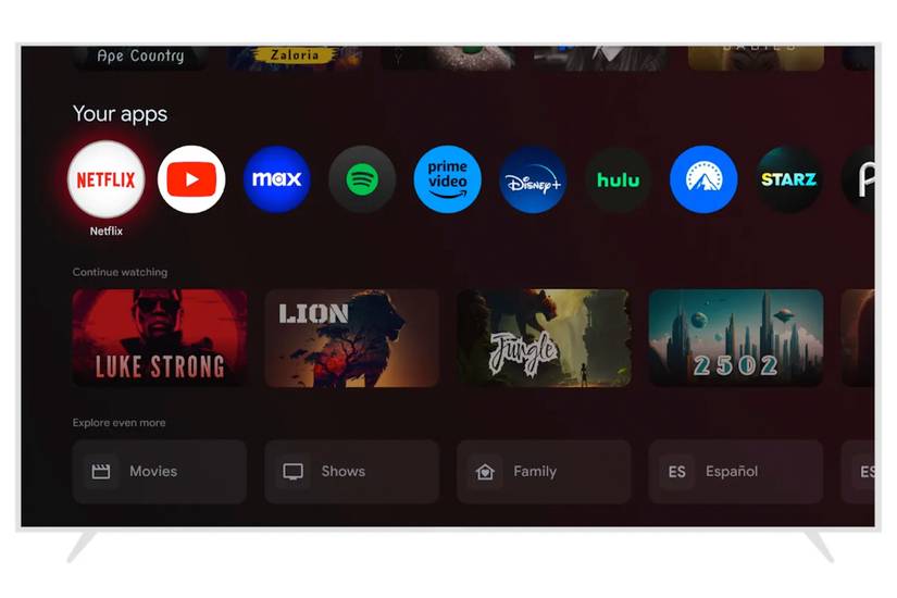 Google TV Unveils Its Redesigned Home Screen