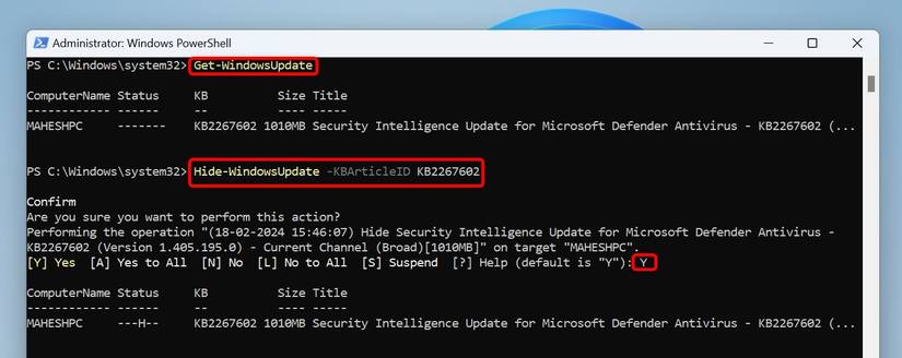 How to Hide (and Show) Updates on Windows 11 and 10