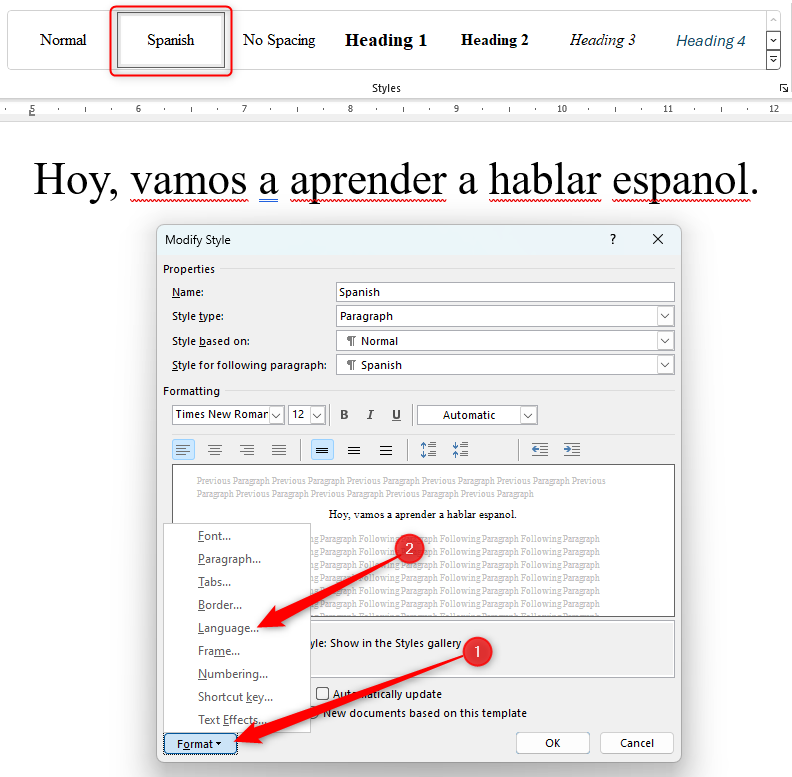 How to Type in Multiple Languages in a Word Document