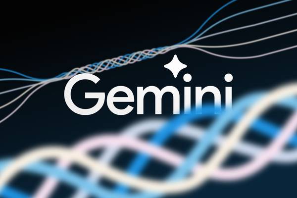 Google Gemini logo.