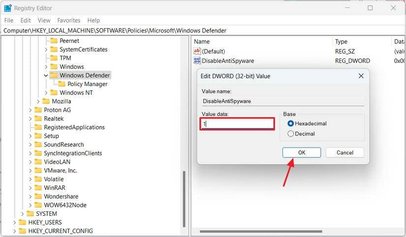 How to Permanently Disable Microsoft Defender on Windows 11