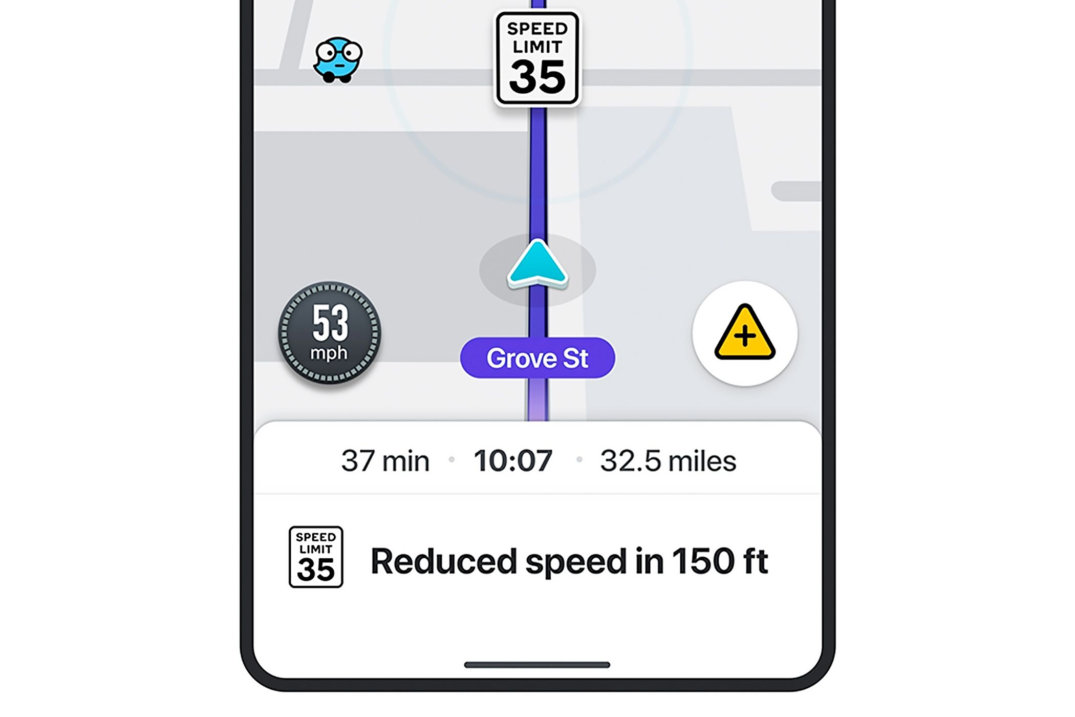 Waze Now Warns of Speed Limit Changes, Sharp Turns, and More