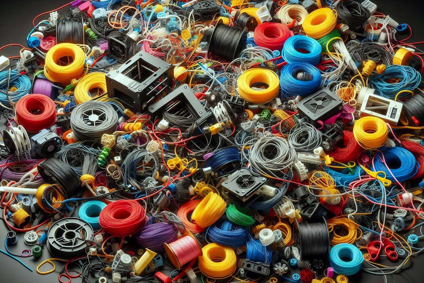 3D printer filaments.