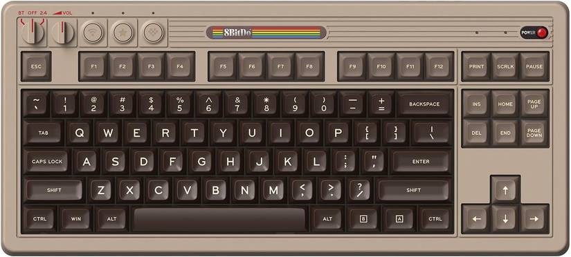 The Commodore 64 is Back With 8BitDo's New Keyboard