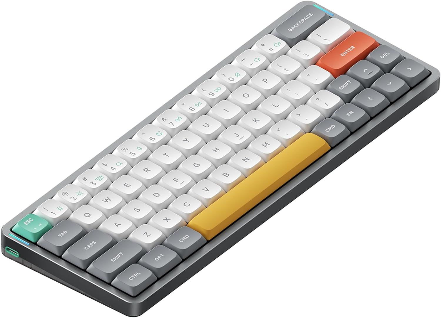 NuPhy Air60 V2 青軸 コンパクトこそ正義なメカニカルキーボード「NuPhy Air60 V2」を