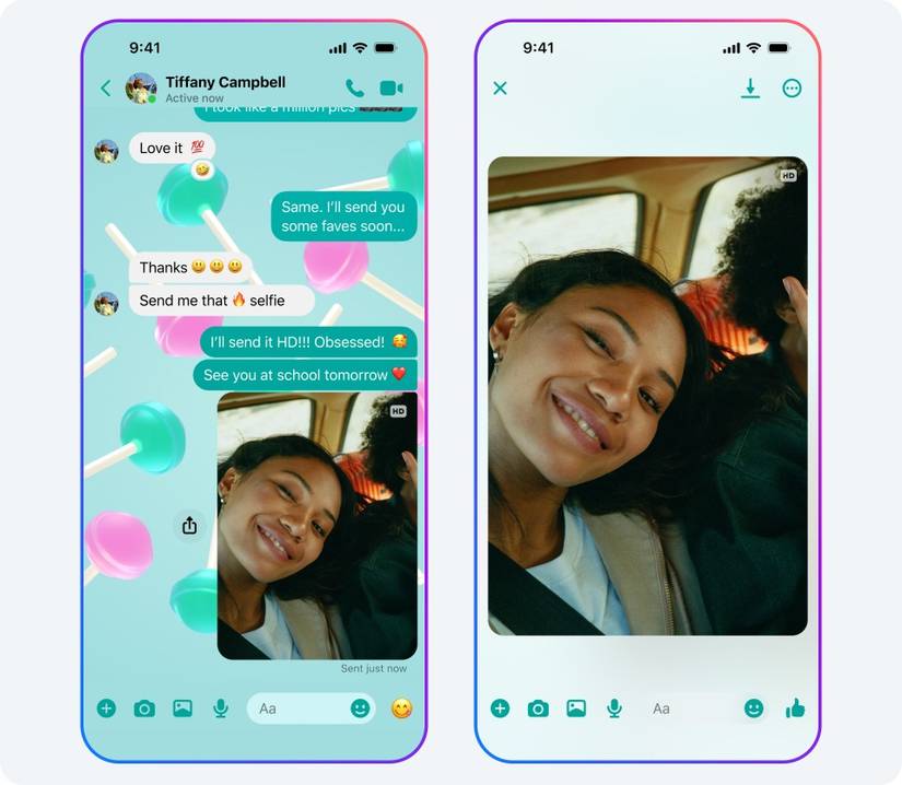 Loading Photo Messager Facebook Messenger is Adding HD Photo Sending