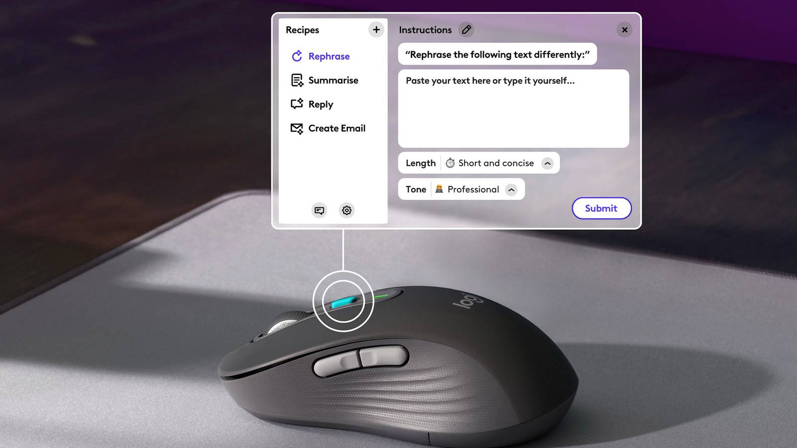 Openlogic Mouse Okay, Who Put AI in My Logitech Mouse?